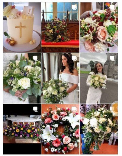 The Flower Basket Instagram profile preview