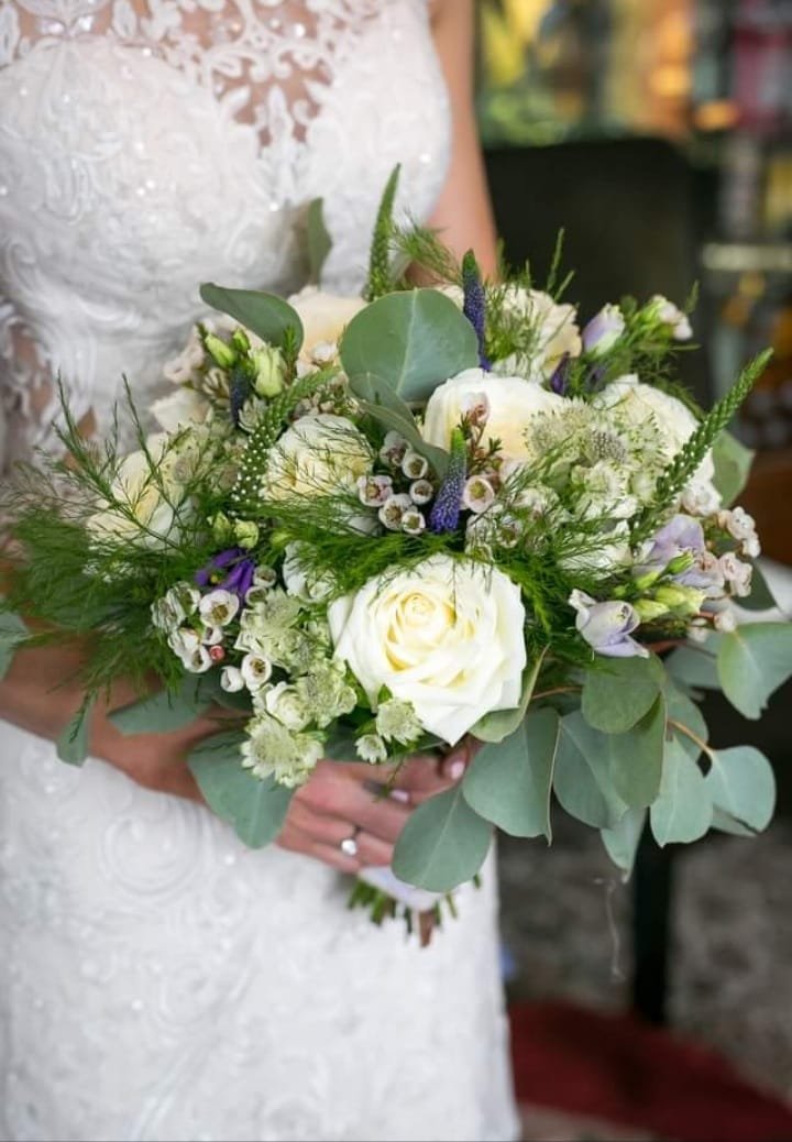 Flower girl bouquet or wand
